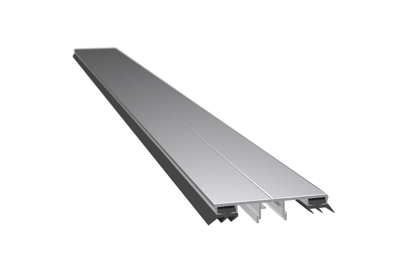 Aluminium middenprofiel voor LSG 8-12 mm geanodiseerd
