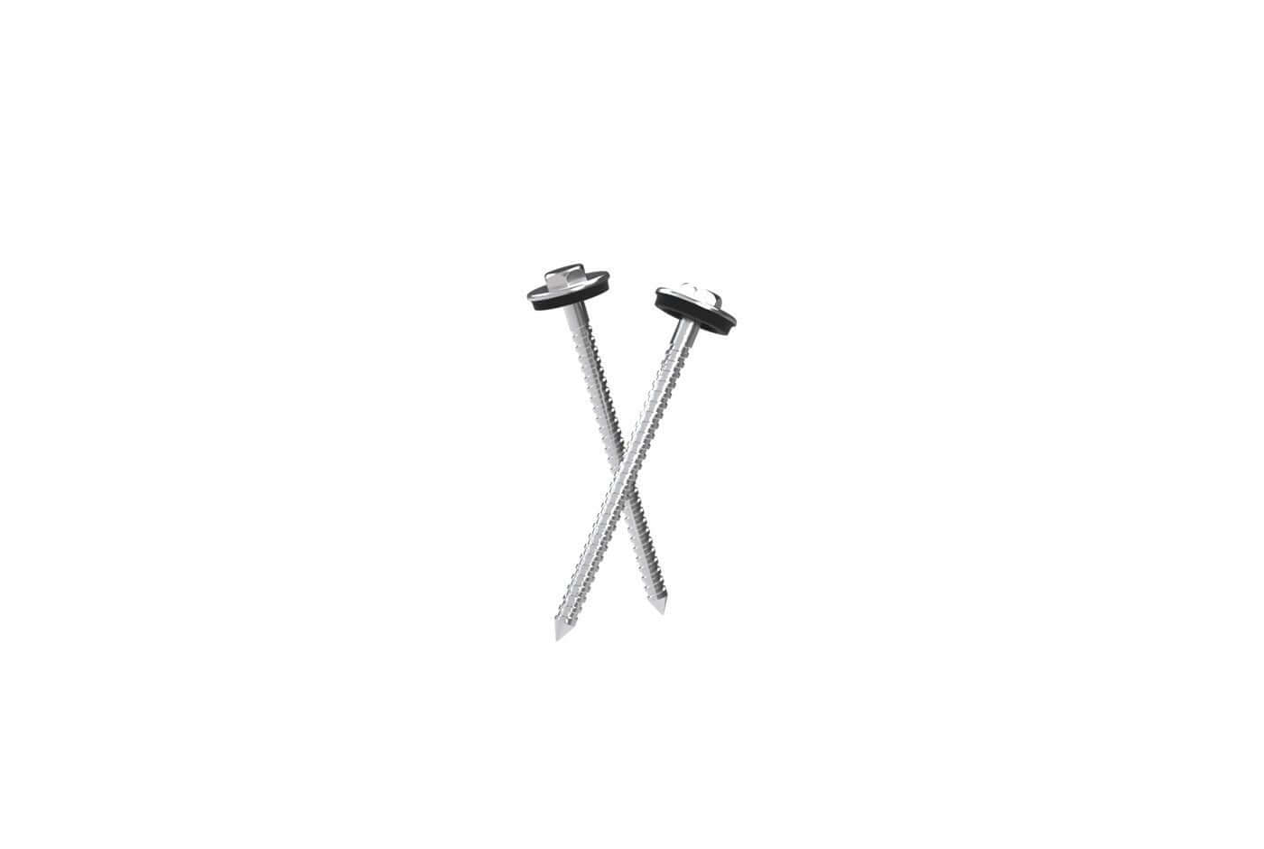Aluminium middenprofiel complete set voor LSG 8-12 mm geanodiseerd