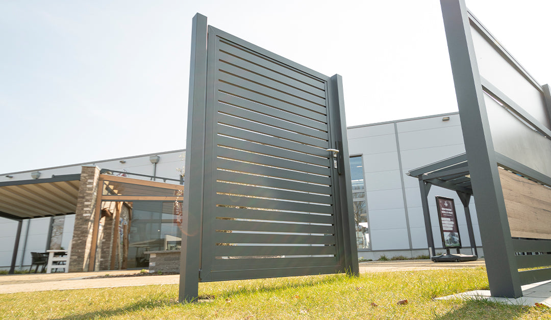 Deurrooster hekwerk antraciet (RAL 7016)