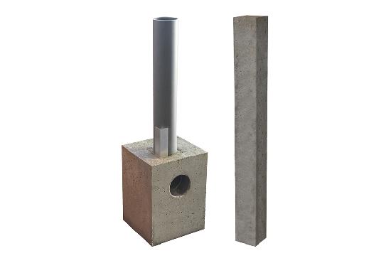 Betonfundamente für Terrassendach – steda