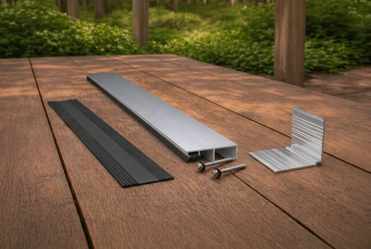 Complete set aluminium randprofielen tot 400 cm