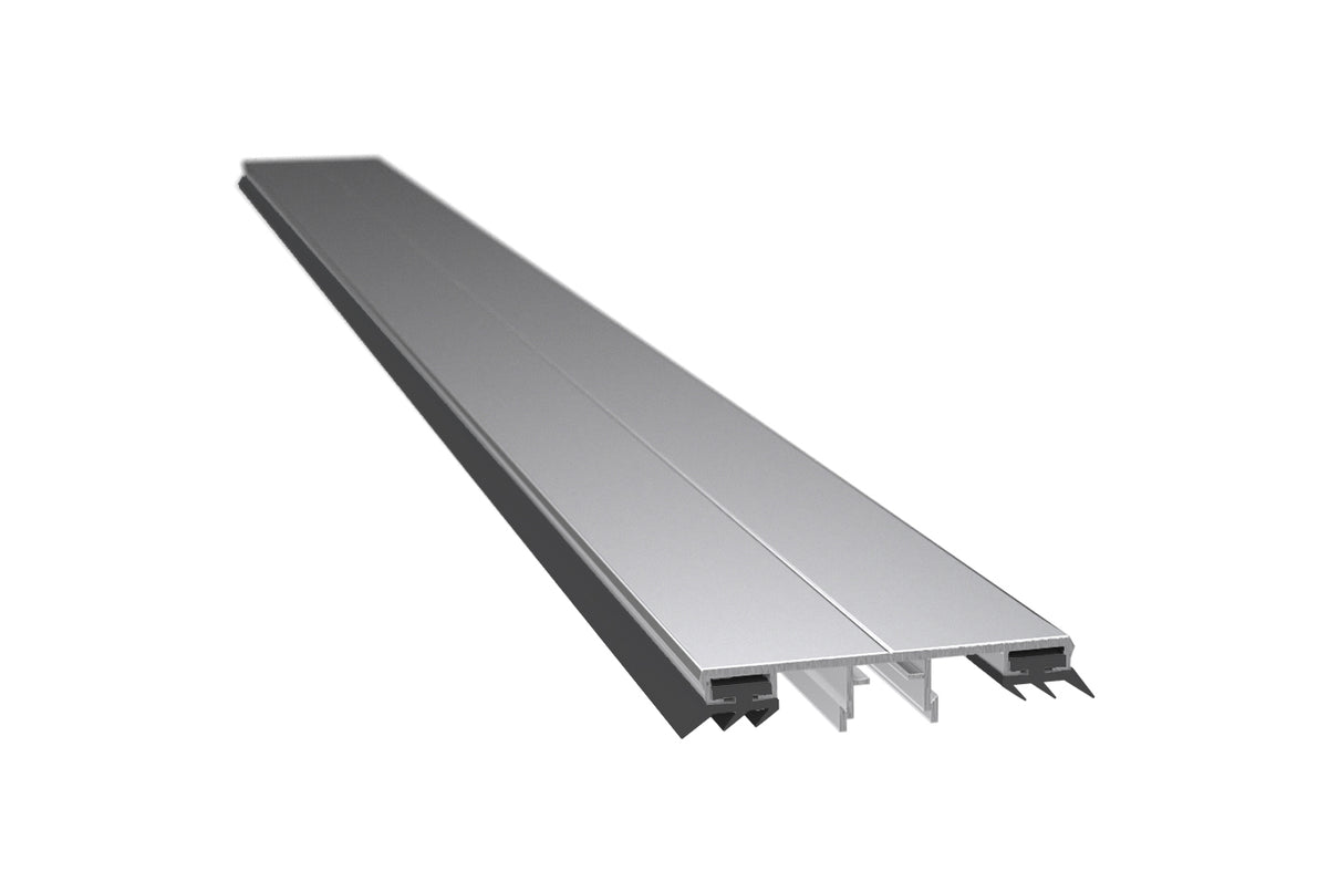 Aluminium middenprofiel voor LSG 8-12 mm geanodiseerd
