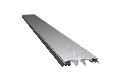 Aluminium middenprofiel voor LSG 8-12 mm geanodiseerd