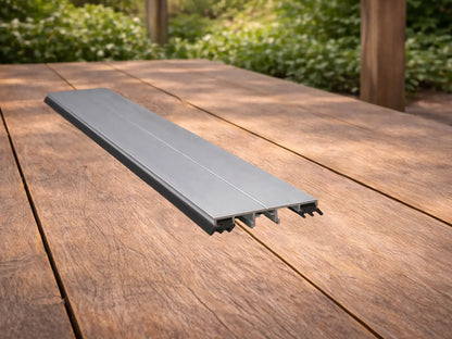 Aluminium middenprofiel voor LSG 8-12 mm geanodiseerd
