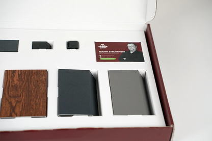 Musterbox für Aluminiumzäune