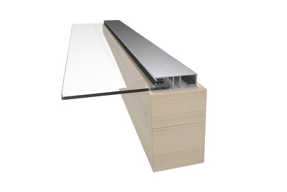 Complete set aluminium randprofielen tot 400 cm