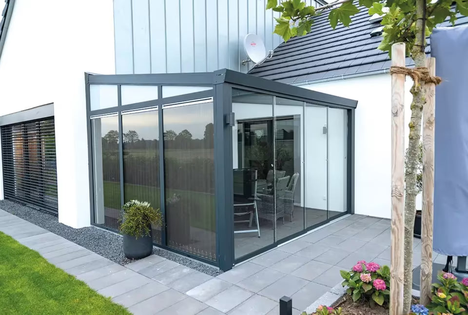 Terrassenüberdachung Aluminium 3,0 x 2,0 m EINZELSTÜCK