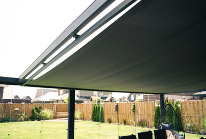 Aluminium terrasoverkapping, vrijstaand