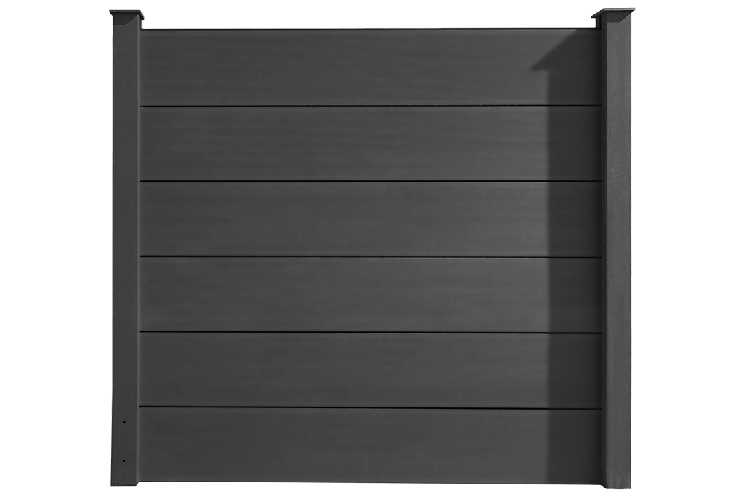 WPC privacyhek antraciet