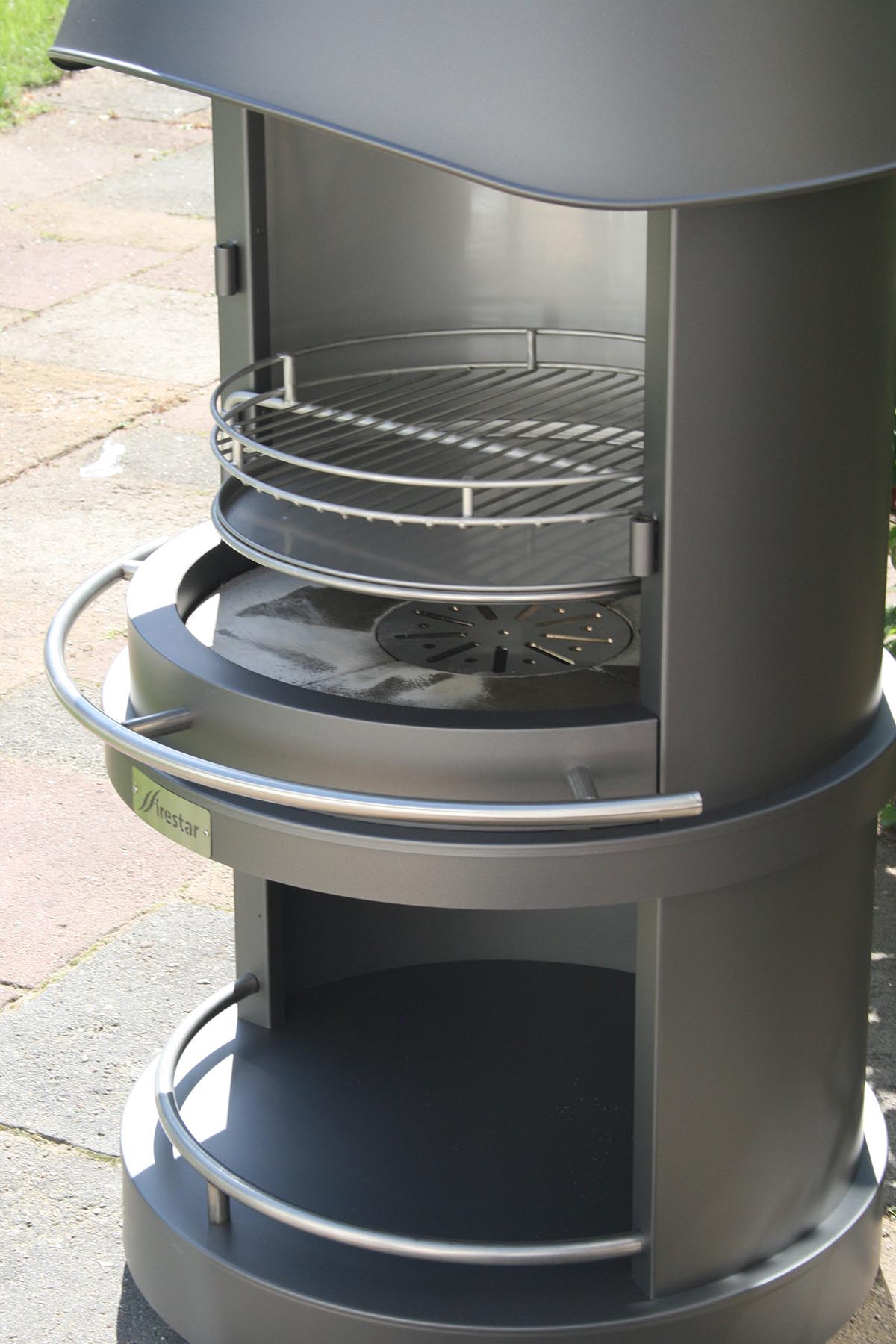 Grillkamin DN 800 Swing Glas CLASSIC