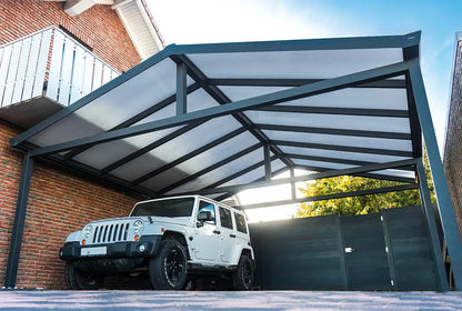 Zadeldakcarport 610x900cm (BxD) vrijstaand