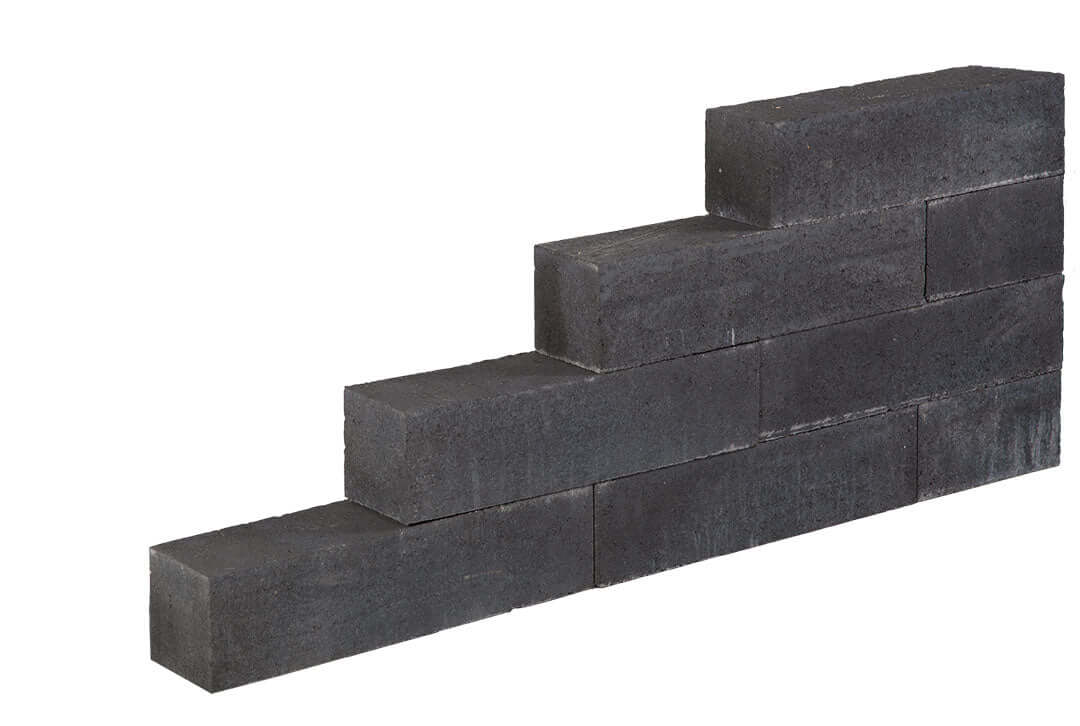 Mauerstein Lineablock Black